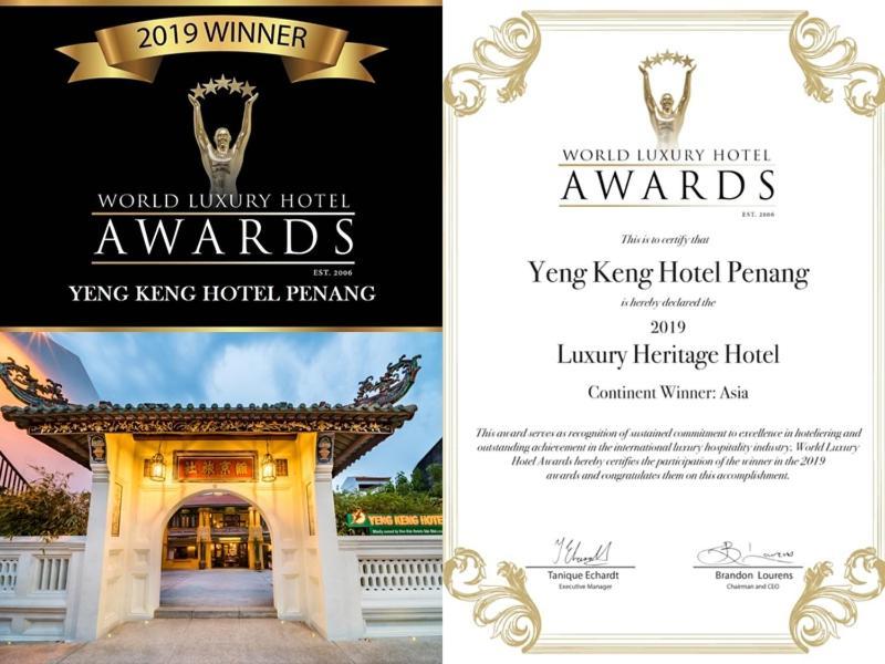 Yeng Keng Hotel George Town Exterior foto